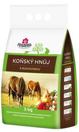 Koňský hnůj speciál s rohovinou Rosteto - 3 kg