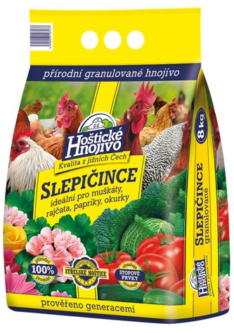 Slepičince granulované - 8 kg