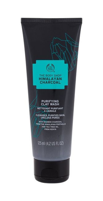 The Body Shop Himalayan Charcoal Čisticí gel Purifying Clay Wash 125 ml pro ženy