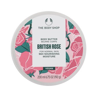The Body Shop British Rose Tělové máslo 200 ml pro ženy