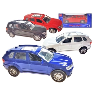 Kovové autíčko 1:40, světlo, zvuk