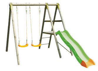 Hrací centum + skluzavka Dani