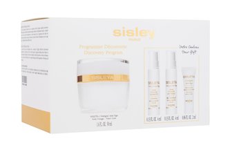 Sisley L´Integral Anti-Age denní pleťový krém L´Integral Anti-Age 50 ml + pleťové sérum L´Integral Anti-Age Firming Concentrated Serum 4 ml + pleťové sérum L´Integral Anti-Age Anti-Wrinkle Concentrated Serum 4 ml + krém na oční okolí a rty L´Integral Anti