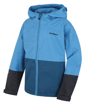 Dětská hardshell bunda Nicker K modrá/tm. modrá - 134
