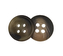 Knoflík - hnědý - prům. 15 mm