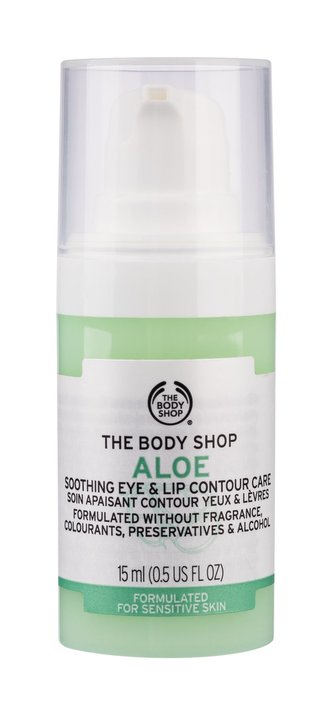 The Body Shop Aloe Oční krém Soothing Eye & Lip Contour Care 15 ml pro ženy