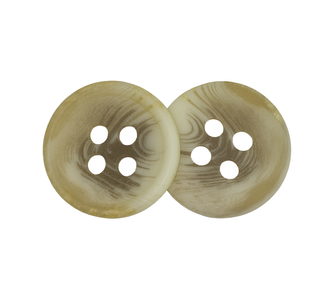 Knoflík - béžový - prům. 15 mm