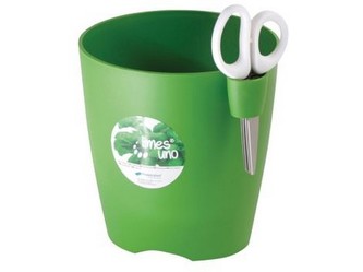 květináč na bylinky LIMES UNO pr.13x14cm, 1,3l, ZE tm. (370U)