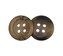 Knoflík - hnědý - prům. 15 mm