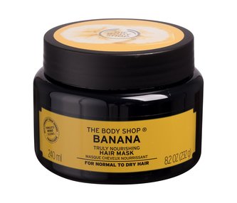The Body Shop Banana Maska na vlasy Truly Nourishing Hair Mask 240 ml pro ženy