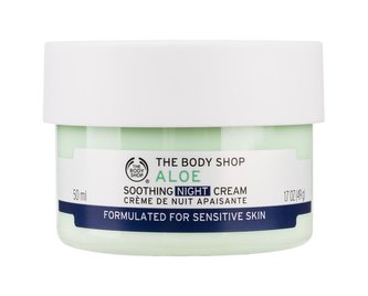 The Body Shop Aloe Noční pleťový krém Soothing Night Cream 50 ml pro ženy