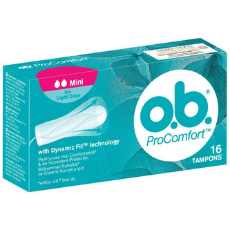 O.B. tampony MINI16 ks