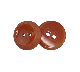 Knoflík - lososový - prům. 15 mm