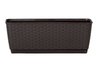 truhlík RATOLLA PW 38,6x15,4x14cm HN tm. (440U) závěs. s miskou