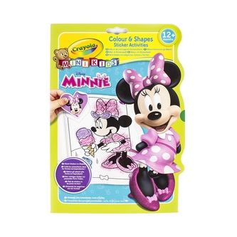 Omalovánky se samolepkami Minnie