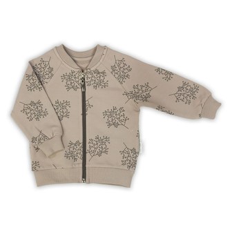 Kojenecká tepláková mikina Nicol Ella béžová - velikost 86 (12-18m)