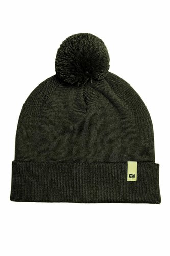 RIDGEMONKEY: Čepice APEarel Dropback Bobble Hat Green RIDGEMONKEY: Čepice APEarel Dropback Bobble Hat Green
