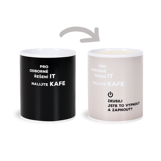 Měnící hrnek - IT expert