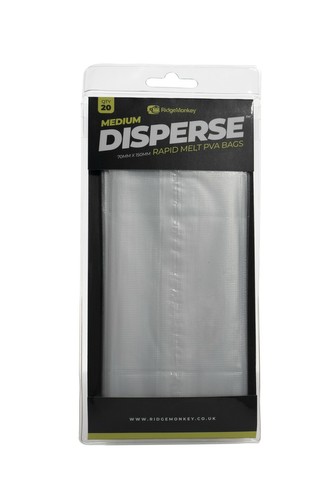 RIDGEMONKEY: PVA sáček Disperse PVA Bags Medium 70x150mm 20ks RIDGEMONKEY: PVA sáček Disperse PVA Bags Medium 70x150mm 20ks