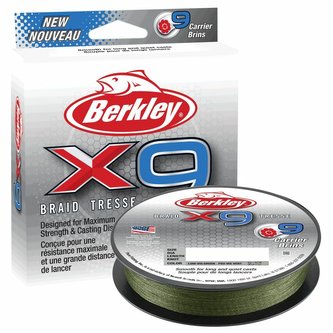 X9 LOW VIS GREEN 150M 0,06MM 6,4KG