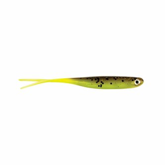 SNEAKMINNNOW 11CM BROWN CHARTREUSE