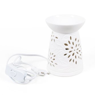 Elektrická aromalampa na vosky- květy