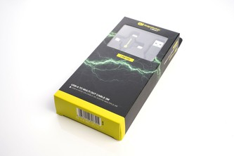 RIDGEMONKEY: Napájecí kabel Vault USB-A to Multi Out Cable 2m