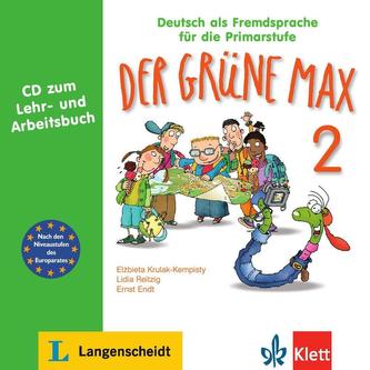 Der grüne Max 2 - AUDIO CD zum Lehrbuch und Arbeitsbuch (internat. edition)