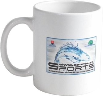 Rybářský hrnek s potiskem a logem ryby