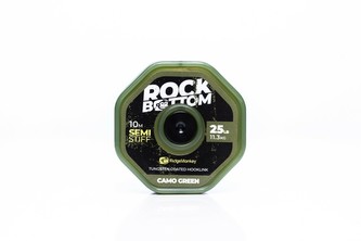 RIDGEMONKEY: Šňůrka RM-Tec Rock Bottom Tungsten Coated Semi Stiff 25lb 10m Camo Green RIDGEMONKEY: Šňůrka RM-Tec Rock Bottom Tungsten Coated Semi Stiff 25lb 10m Camo Green