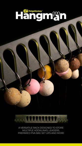 RIDGEMONKEY: Věšák na návazce Hangman Rig Rack RIDGEMONKEY: Věšák na návazce Hangman Rig Rack
