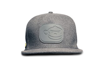 RIDGEMONKEY: Kšiltovka APEarel Dropback Snapback Cap Grey