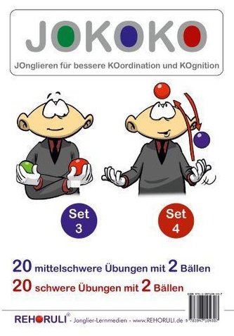 JOKOKO-DIN A5-Karten - SET 3 + Set 4 (DIN A5 Karten)