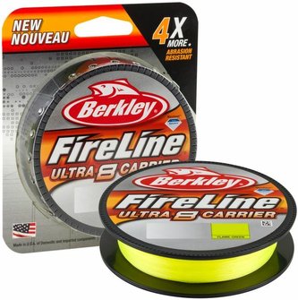 FIRELINE ULTRA 8 FLUO GREEN 150M 0,25MM 18,4KG