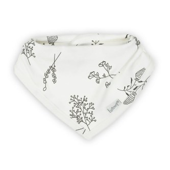 Kojenecký bavlněný šátek na krk Nicol Ella bílé - velikost Univerzální