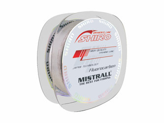 Vlasec potažený fluorocarbonem Shiro 150 m, průměr 0,35 mm