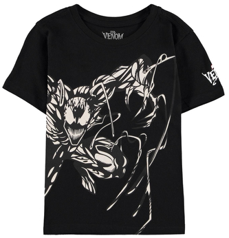 Dětské tričko Marvel|Venom: Symbiote (122-128 cm) černá bavlna
