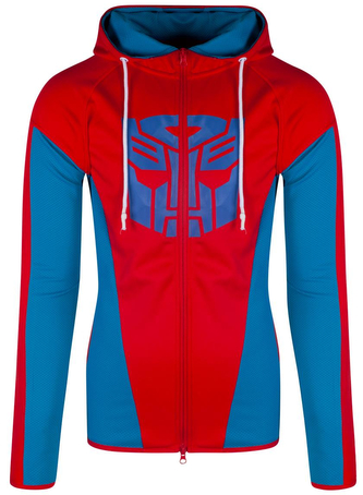 Pánská mikina Transformers: Optimus Prime (XL) červená bavlna