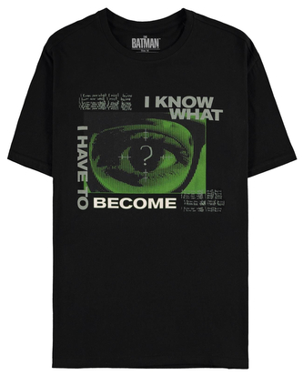 Pánské tričko DC Comics|Batman: I Know What (XL) černá bavlna