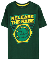 Dětské tričko Marvel|Hulk: Release The Rage (146-152 cm) zelená bavlna