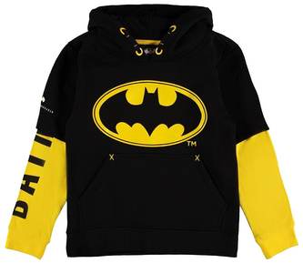 Dětská mikina DC Comics: Batman Logo (158-164 cm) černý polyester