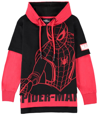 Dětská mikina Marvel: Spiderman (146-152 cm) černý bavlna
