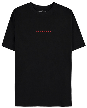 Dámské tričko DC Comics|Batman: Catwoman (XL) černá bavlna