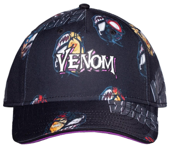 Dětská kšiltovka Marvel|Venom: All Print (nastavitelná)