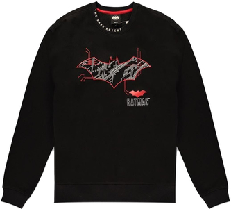 Pánský svetr DC Comics|Batman: Tech Bat (L) černá bavlna