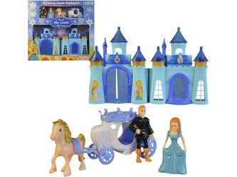 Hrad s příslušentvím, na baterie, 36x40cm