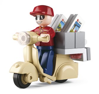 Sluban Town Uptown M38-B0563 Kurýr