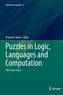 Puzzles in Logic, Languages and Computation