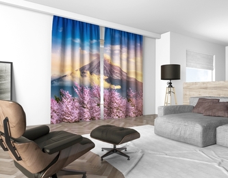 3D dekorační závěs 506V FUDJI 2x 160x250 cm set 2 kusy MyBestHome