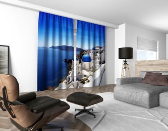 3D dekorační závěs 301V GREECE 2x160x250 cm set 2 kusy MyBestHome